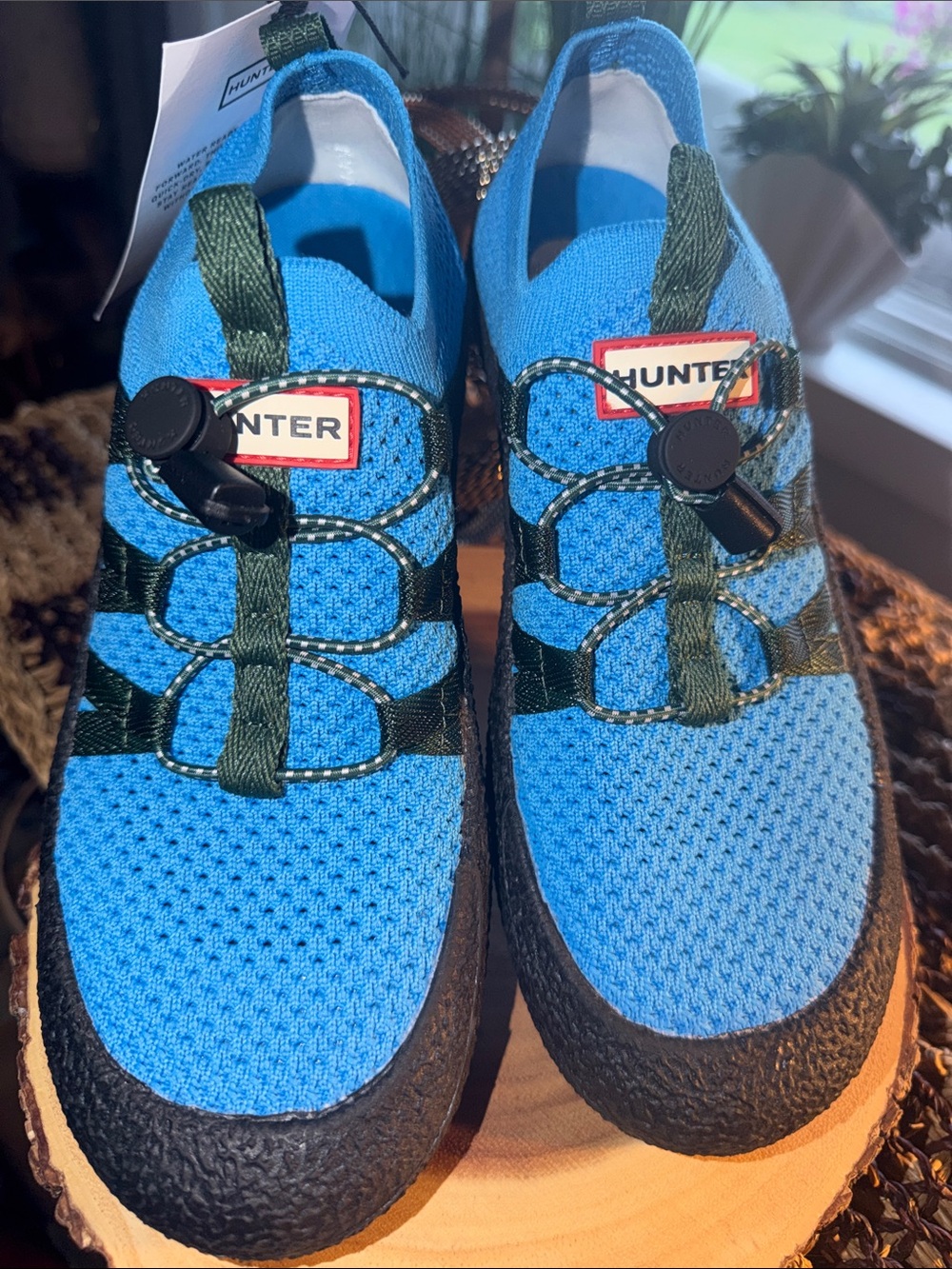 Hunter Videl Water Shoes Women's 7M Aqua Blue Green Quick Dry NWT